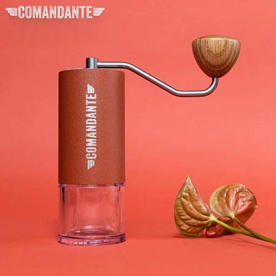 Ручная кофемолка Comandante C40 MK4 Nitro Sunset Red